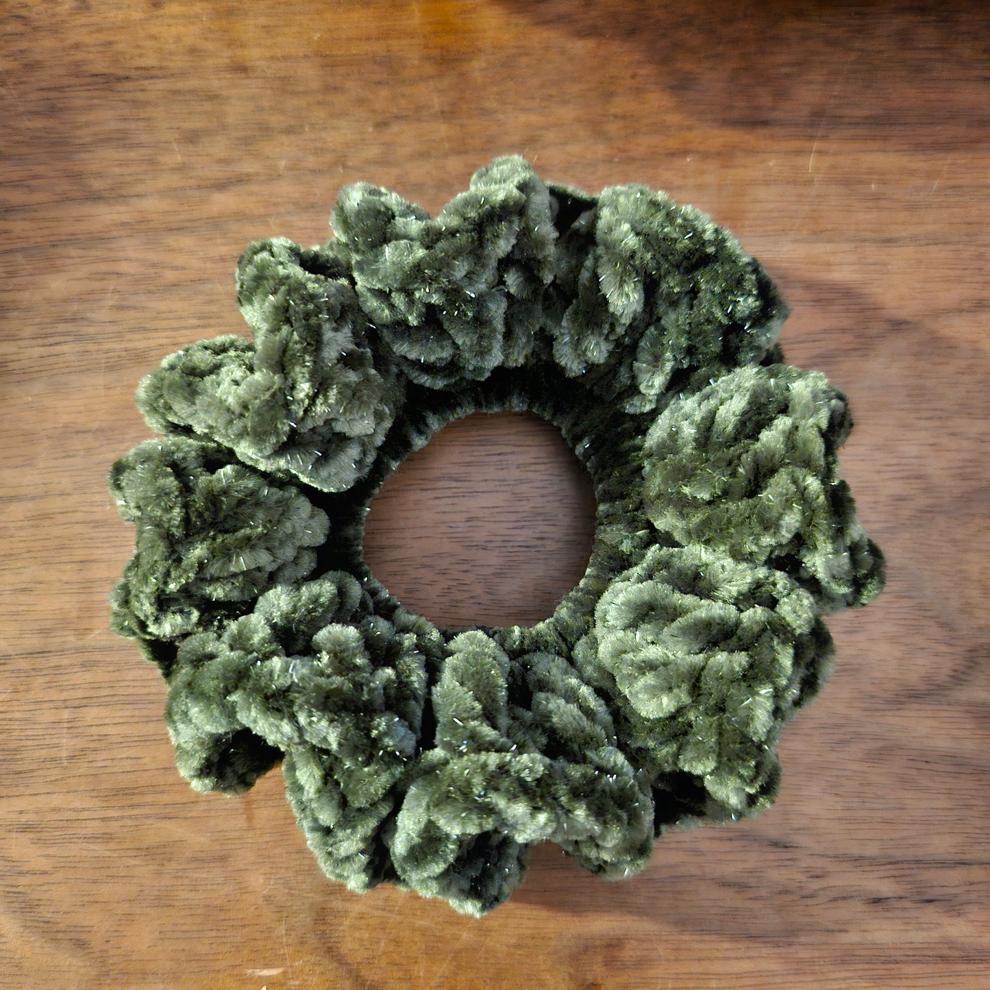 Sparkly Velour Scrunchie
