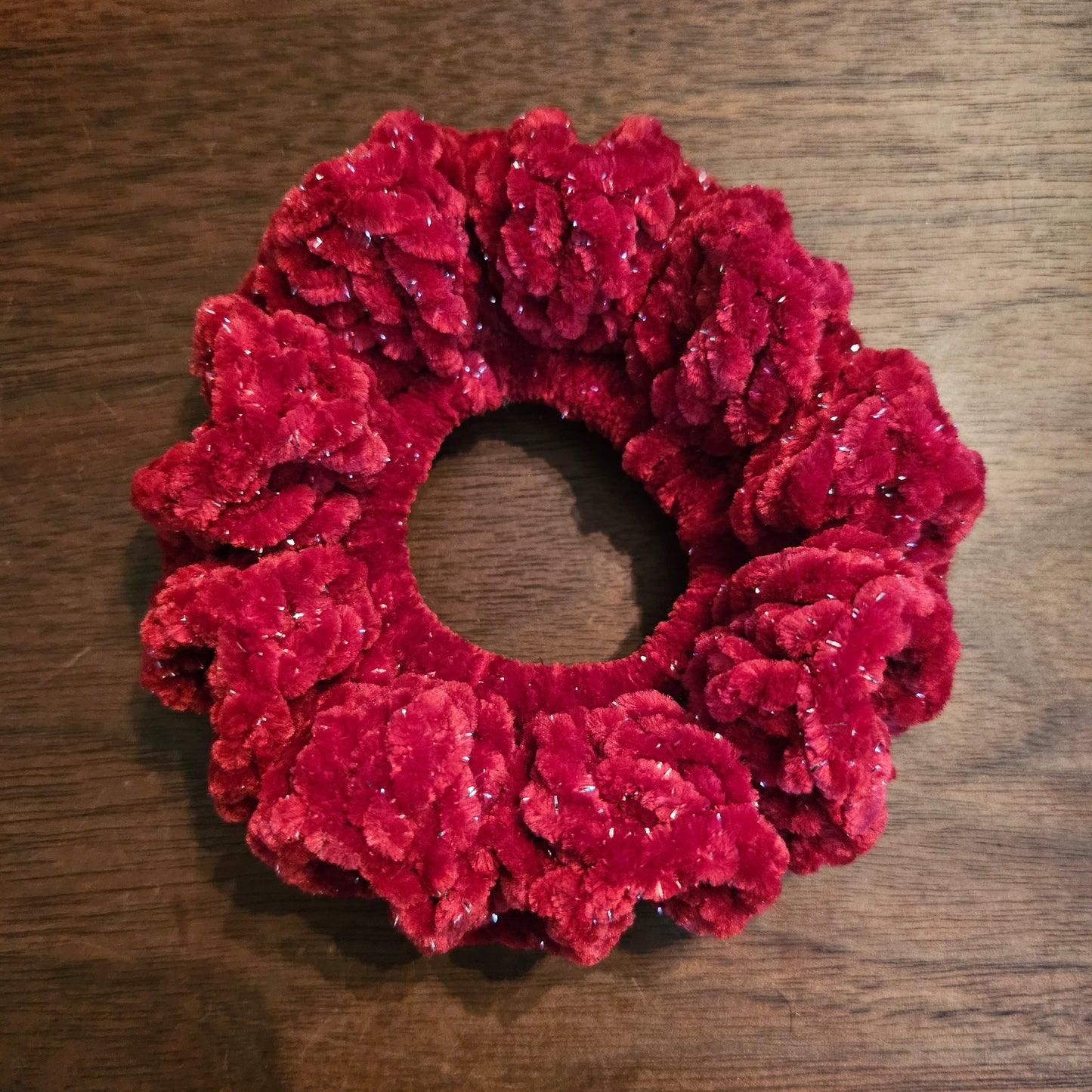 Sparkly Velour Scrunchie