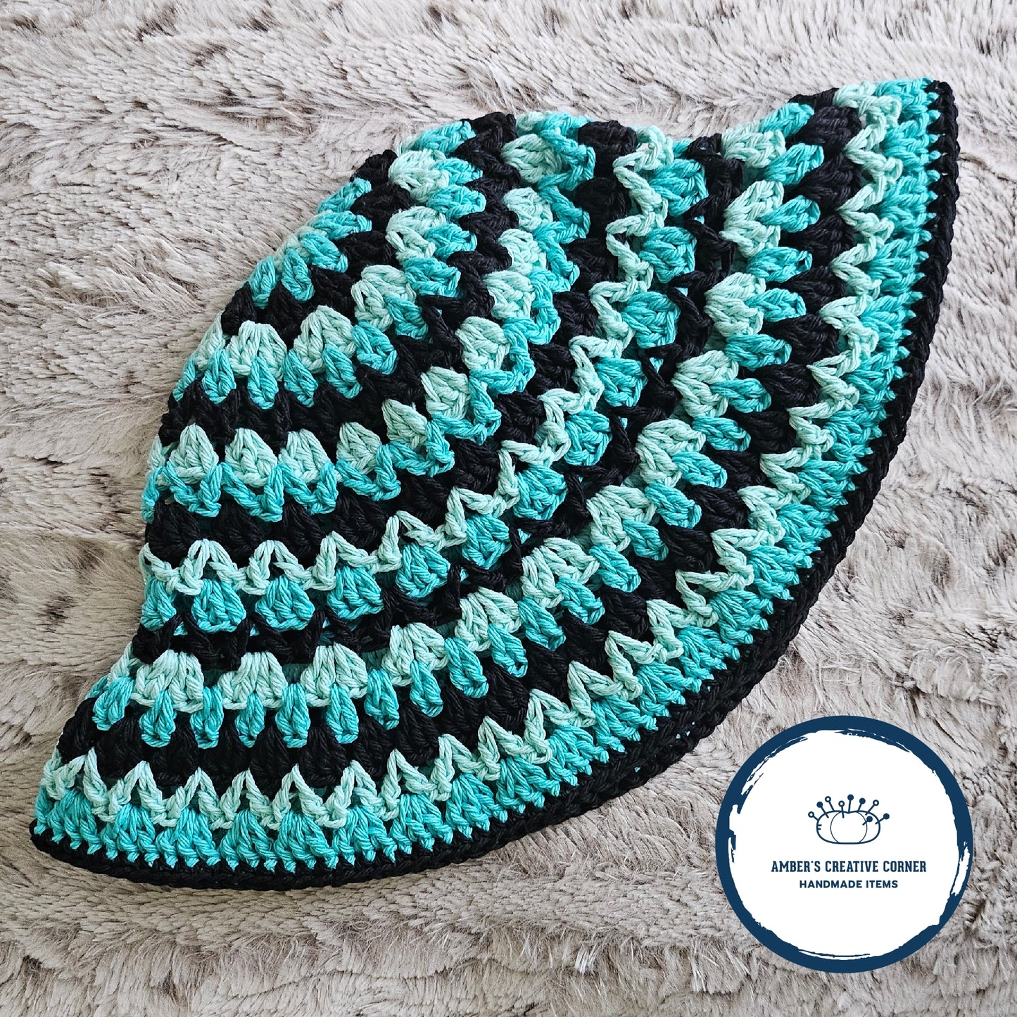 Kelp Bucket Hat - Aqua