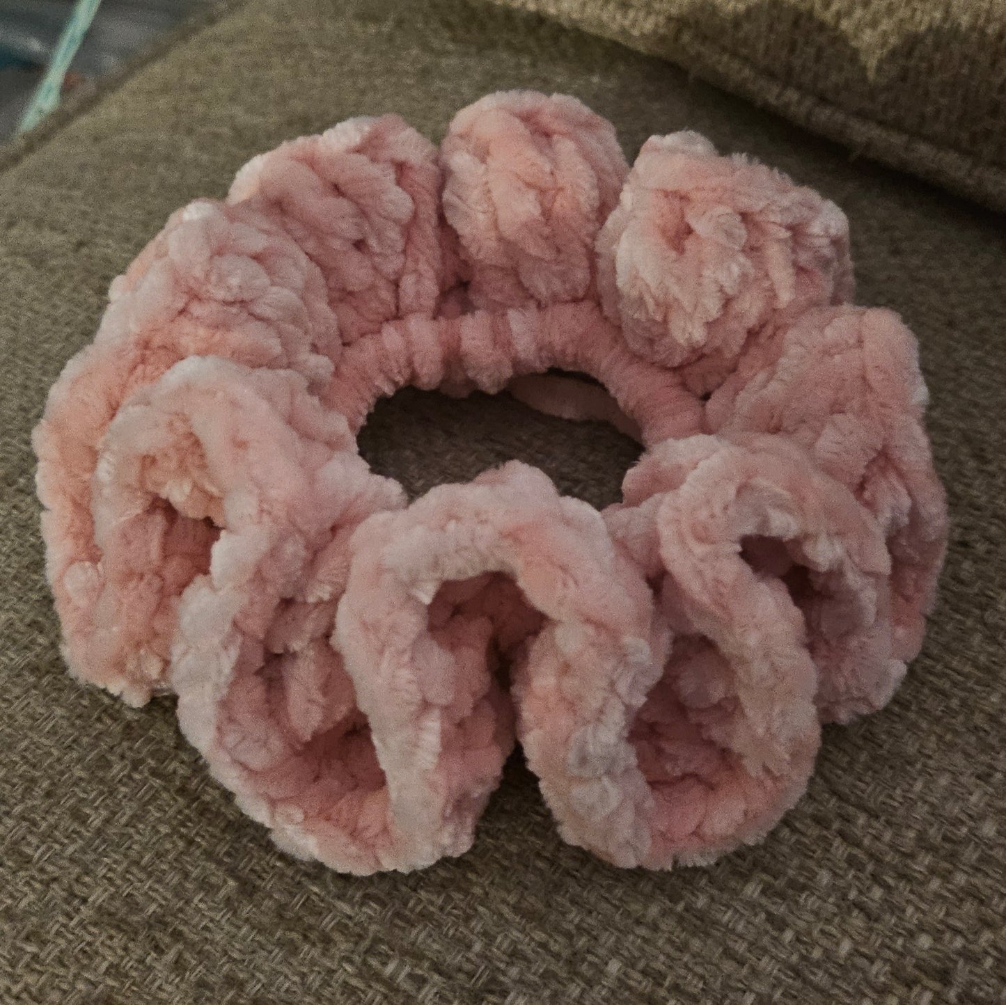 Sparkly Velour Scrunchie