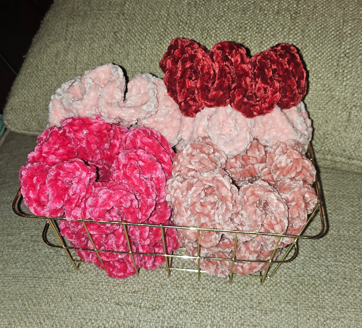 Mystery Velour Scrunchie
