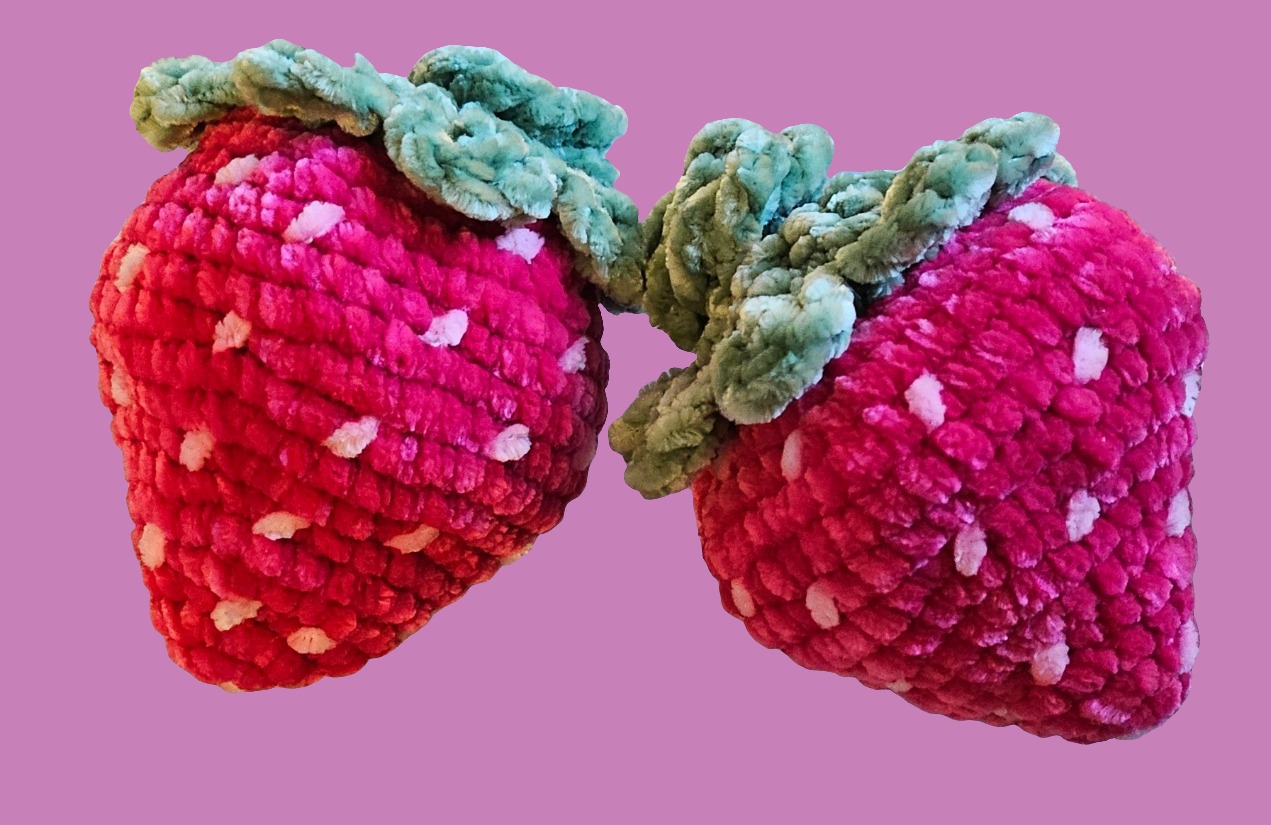 Strawberry Dice Bag