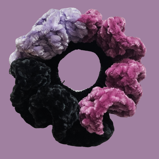 Mystery Velour Scrunchie