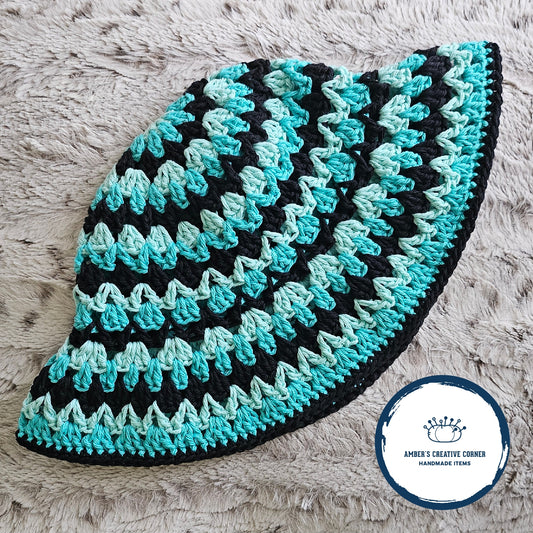 Kelp Bucket Hat - Aqua